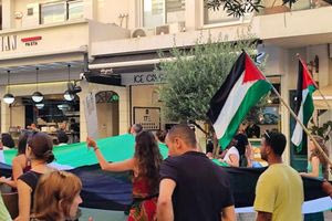 Ξανά στους δρόμους οι Ηρακλειώτες για την αιματοχυσία στην Γάζα (φωτογραφίες)