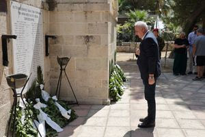 Στο μνημόσυνο για τους 62 Μάρτυρες ο Δήμαρχος Βιάννου Παύλος Μπαριτάκης