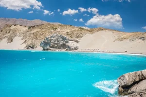 Η πανέμορφη παραλία της Κρήτης με τους αμμόλοφους