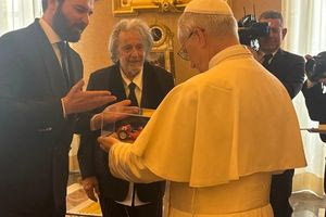 Ο Αλ Πατσίνο είναι ο πρώτος κινηματογραφικός αστέρας που συνάντησε τον νέο Πάπα