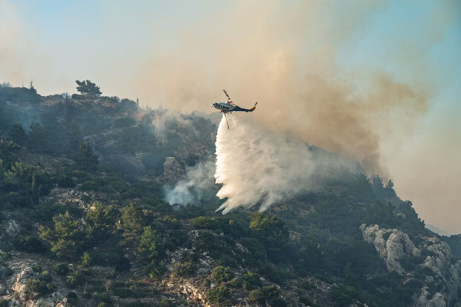 Φωτιά στη Χίο: Χωρίς ενεργό μέτωπο έπειτα από 3 μέρες μάχης με τις φλόγες