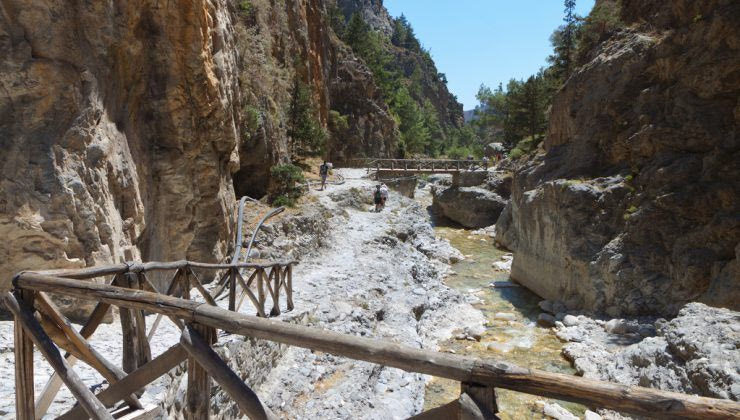 ‘Έκλεισε το Φαράγγι Σαμαριάς – 119.138 επισκέπτες πέρασαν φέτος