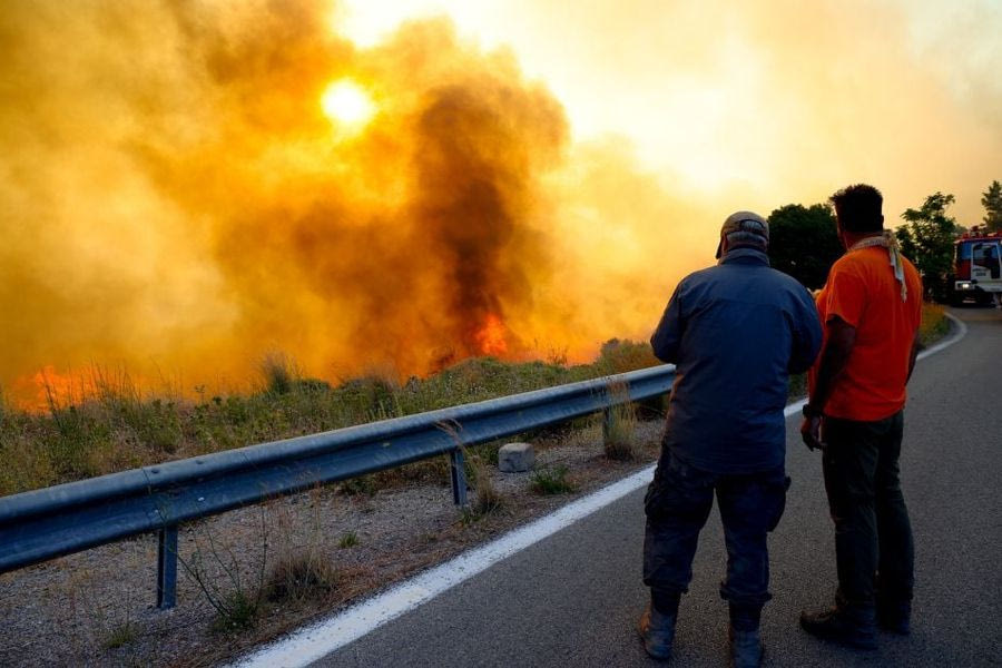 Στην Κρήτη έφτασε ο καπνός από τη Χίο