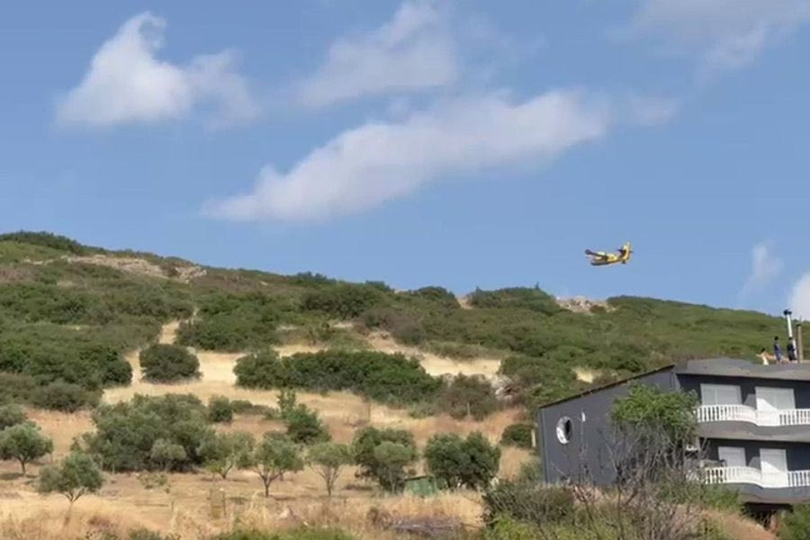 Θεσσαλονίκη: Φωτιά πίσω από το νοσοκομείο Παπαγεωργίου