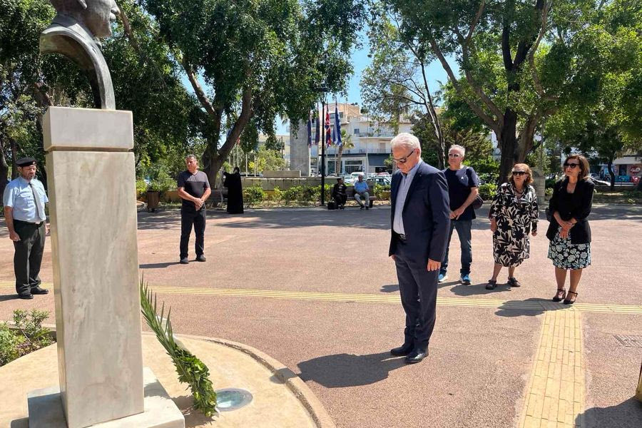 Το Ηράκλειο τίμησε τη μνήμη του Μηνά Γεωργιάδη (video)