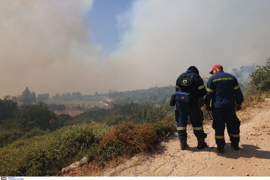 Σε κατάσταση έκτακτης ανάγκης η Χίος λόγω των πυρκαγιών