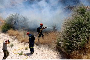 Φωτιά στη Χίο: «Γίνεται μάχη σπίτι – σπίτι» λέει ο δήμαρχος