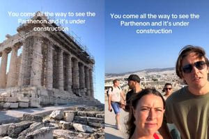 Παρθενώνας σε… διαρκή ανακαίνιση: Το viral βίντεο που κάνει τον γύρο του διαδικτύου