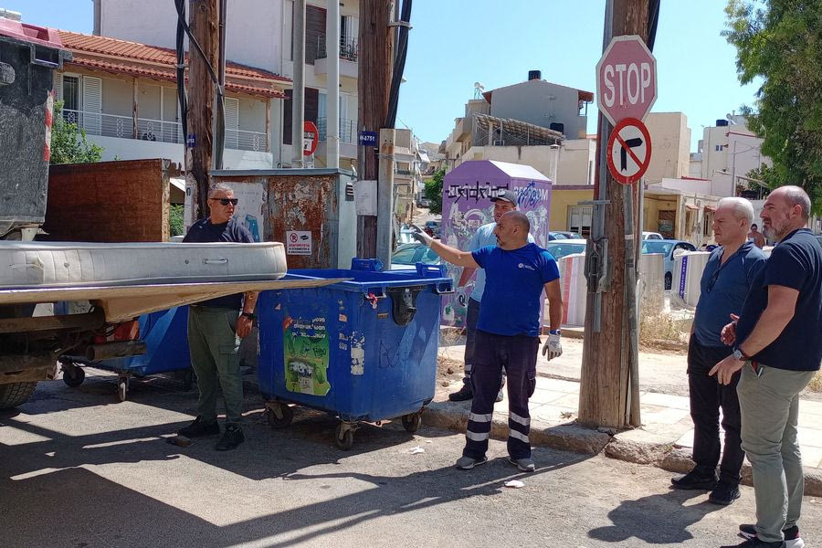 Ενεργοποιούνται 40 υπόγειοι κάδοι απορριμμάτων σε 24 σημεία του Ηρακλείου – Σε ποιες περιοχές βρίσκονται