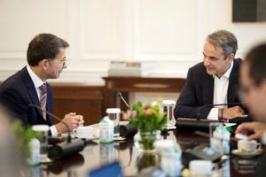 Τι συζήτησε ο Μητσοτάκης με τον αντιπρόεδρο της Microsoft