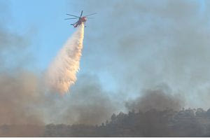 Υπό έλεγχο η φωτιά στη Ναύπακτο – Δεν έχουν καταγραφεί ζημιές σε κατοικίες