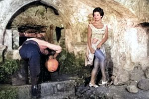 Γυρίσματα της ταινίας «Ντελικανής» το 1963 στην Κρήτη