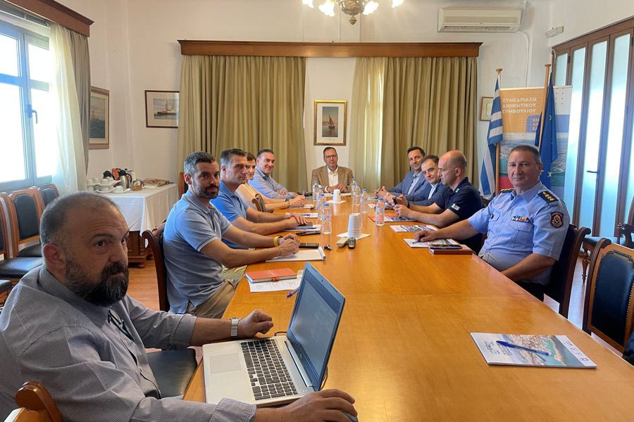 Με εκπροσώπους της Εθνικής Αρχής Κυβερνοασφάλειας συναντήθηκε η διοίκηση του ΟΛΗ