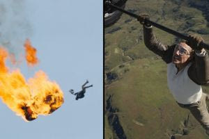 Τομ Κρουζ: Στο Ρεκόρ Γκίνες για σκηνή του νέου «Mission Impossible» – Έπεσε 16 φορές με φλεγόμενο αλεξίπτωτο