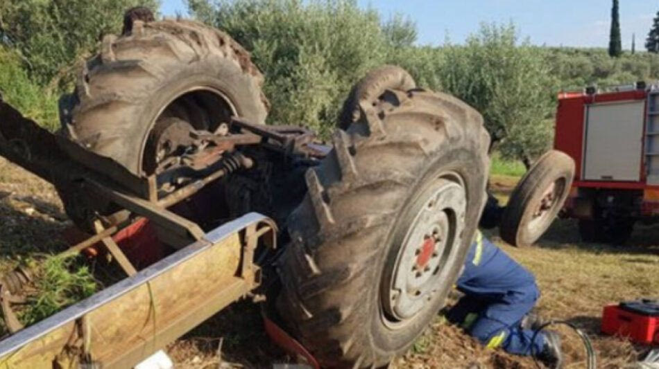 Κρήτη: Καταπλακώθηκε από το τρακτέρ του και έχασε τη ζωή του