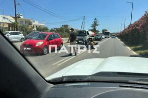 Χερσόνησος: Σύγκρουση μηχανής με ΙΧ – Στο νοσοκομείο ένα άτομο