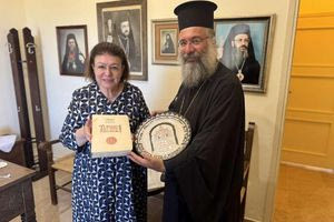 Στην Ιερά Μονή Αρκαδίου η Υπουργός Πολιτισμού