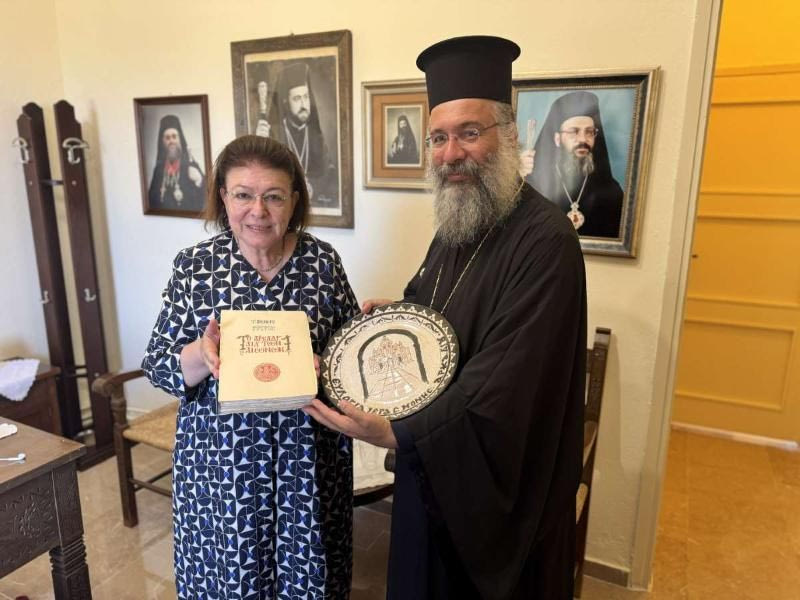 Στην Ιερά Μονή Αρκαδίου η Υπουργός Πολιτισμού