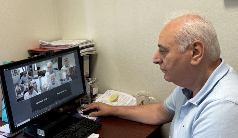 Παύλος Μπαριτάκης: Συμμετοχή στην τηλεδιάσκεψη για την διαχείριση αποβλήτων στους μικρούς ορεινούς Δήμους