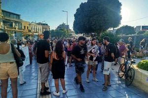Χανιά: Ειρηνική συγκέντρωση αλληλεγγύης στους μετανάστες