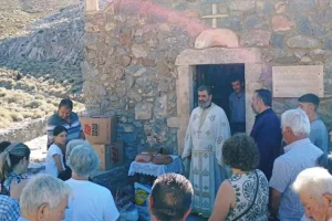 Λειτουργία στην Αγία Κυριακή των βουνών