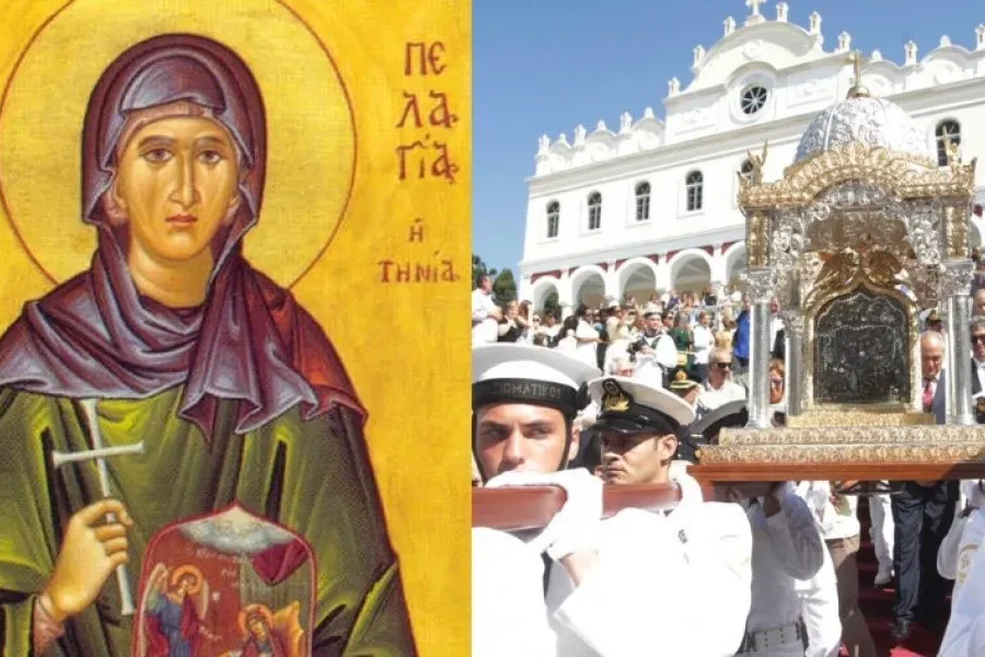 Οσία Πελαγία η Τηνία, σήμερα γιορτάζει η μοναχή που από το όραμα της βρέθηκε η θαυματουργή εικόνας της Παναγίας