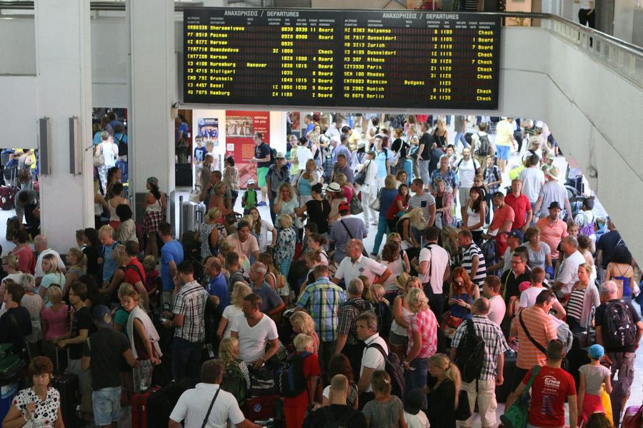 Ήρθαν περισσότεροι τουρίστες από πέρυσι  στο Ηράκλειο