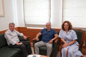 Με τον Δήμαρχο Σφακίων συναντήθηκε ο Περιφερειάρχης Κρήτης