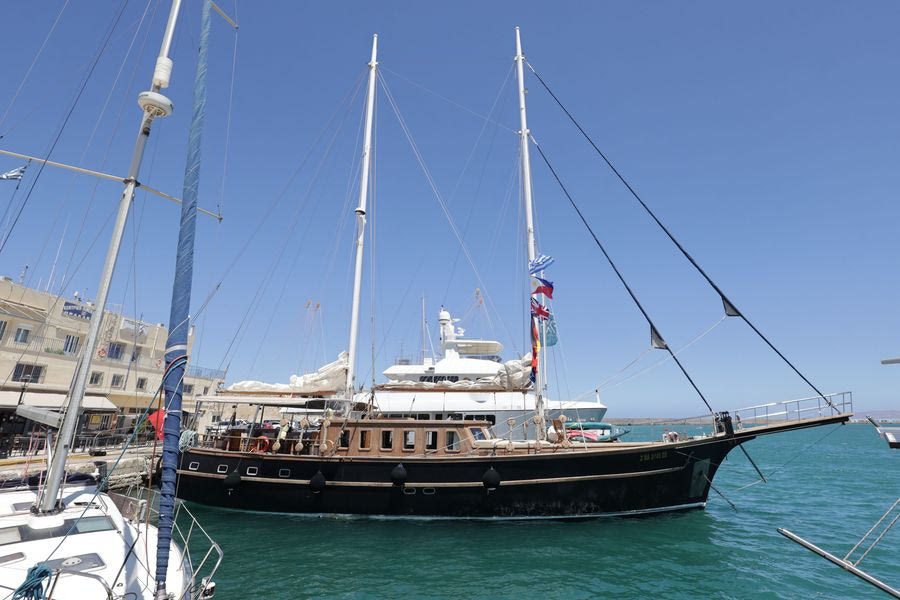 Παραμένει στο Ηράκλειο το ιστιοφόρο “Palinuro” – Πως θα το επισκεφθείτε