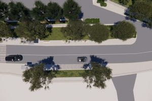 Αυτή θα είναι η νέα όψη του κεντρικού δρόμου της Αμμουδάρας (φωτογραφίες)