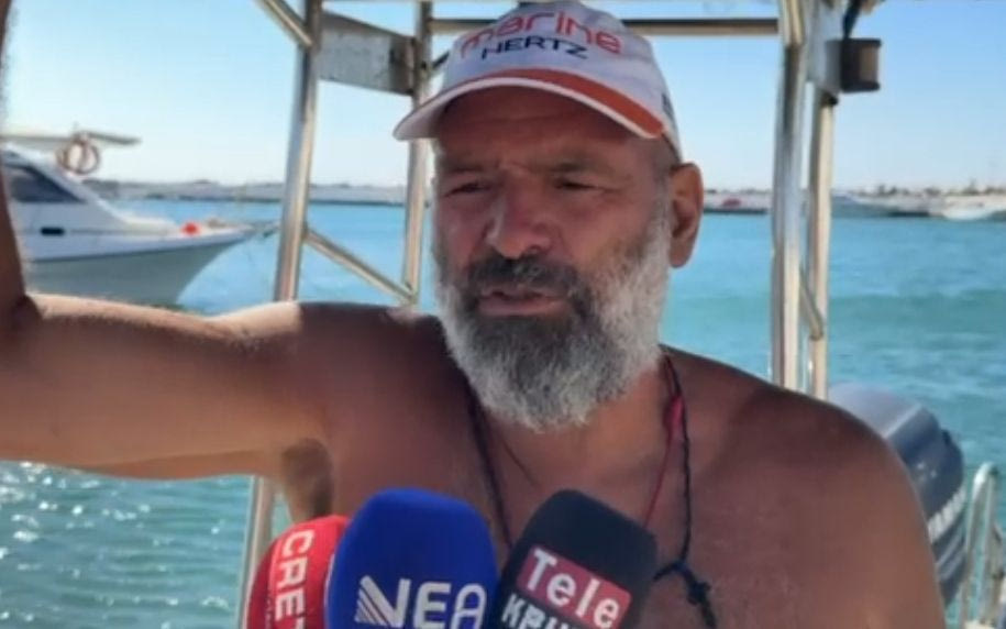 Φωτιά στην Ιεράπετρα: Η μαρτυρία ενός δύτη που συμμετείχε σε ομάδα διάσωσης (βίντεο)