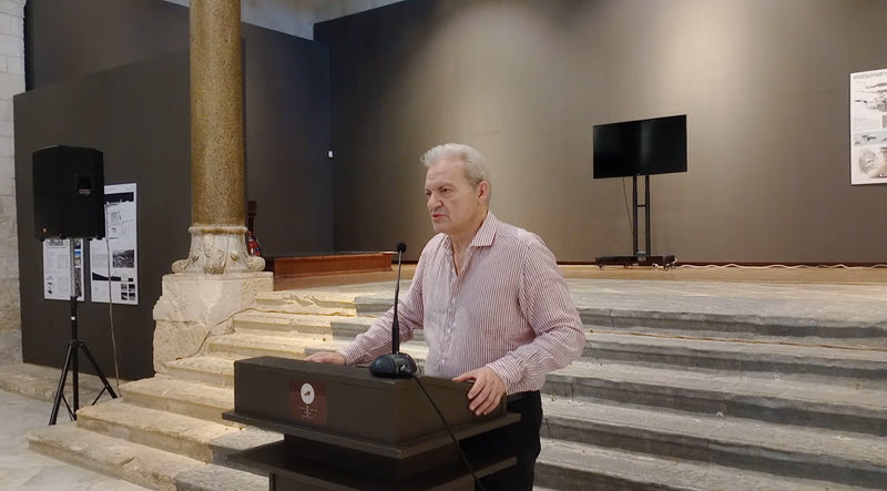 Ο Δήμαρχος Ηρακλείου στα εγκαίνια της έκθεσης «Αρχιτεκτονικής Διάλογοι»