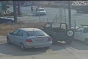 Ιεράπετρα: Οδηγός μηχανής πέφτει στο έδαφος από σύγκρουση με ΙΧ και παρασύρεται από δεύτερο αυτοκίνητο