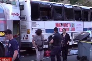 ΗΠΑ: Σύγκρουση λεωφορείων στον τερματικό σταθμό της πόλης της Νέας Υόρκης