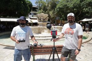 Ομάδα του ΙΤΕ μετράει… την θερμική καταπόνηση στο κέντρο του Ηρακλείου