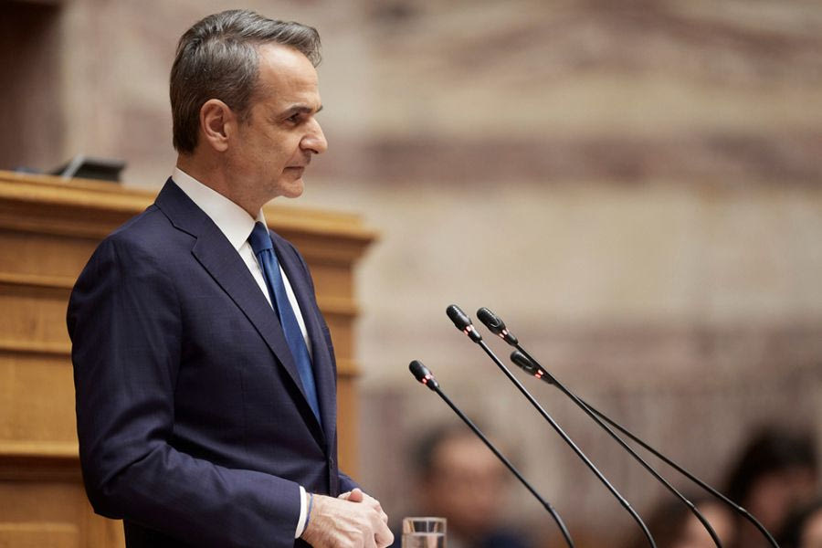 Live η ομιλία Μητσοτάκη στη Βουλή για τη σύσταση Εξεταστικής για τον ΟΠΕΚΕΠΕ