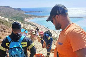 Χανιά: Κινητοποίηση για τουρίστρια που κατέρρευσε στον Μπάλο