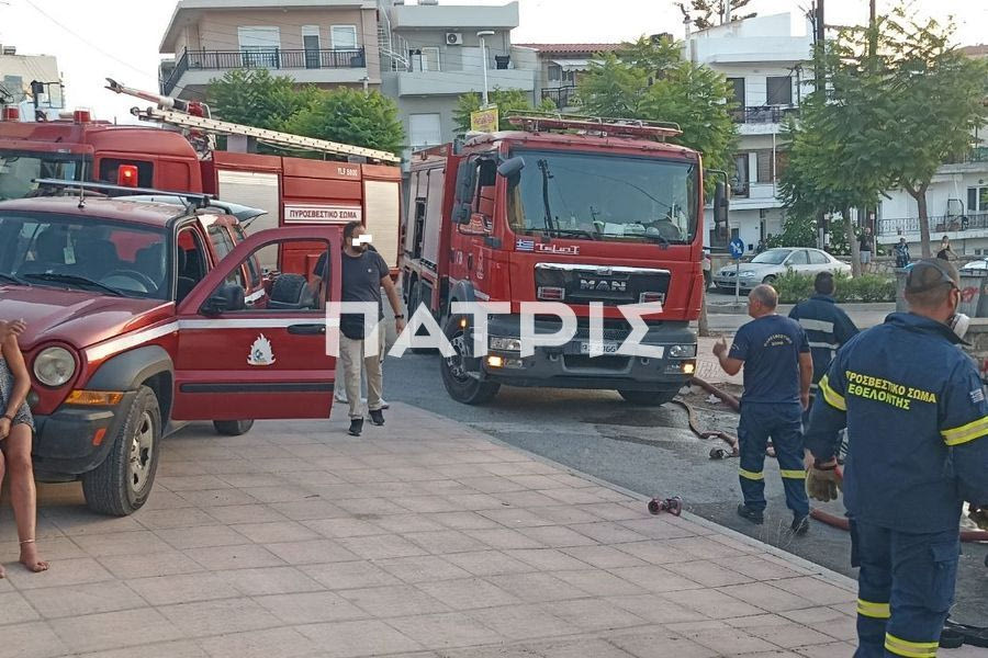 Φωτιά σε σπίτι στο Ηράκλειο – Πυροσβεστική και ΕΚΑΒ στο σημείο (ΦΩΤΟ)