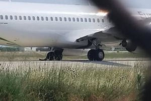 Αναστάτωση στο αεροδόμιο της Ρόδου: Έσκασε λάστιχο αεροσκάφους