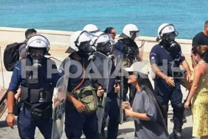 Ρόδος: Ένταση λόγω άφιξης κρουαζιερόπλοιου με 650 Ισραηλινούς τουρίστες – Ισχυρά μέτρα ασφαλείας και προσαγωγές