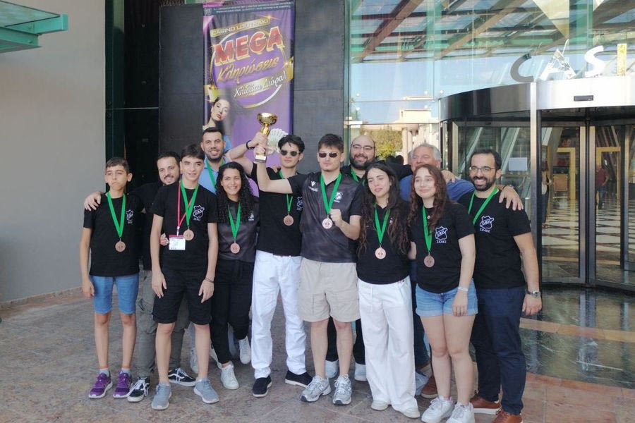 Στην 3η θέση στην Ελλάδα το σκάκι του ΟΦΗ