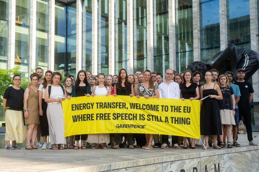 Greenpeace: Ξεκινά μια πρωτοποριακή αντί-SLAPP αγωγή για την προστασία της ελευθερίας του λόγου