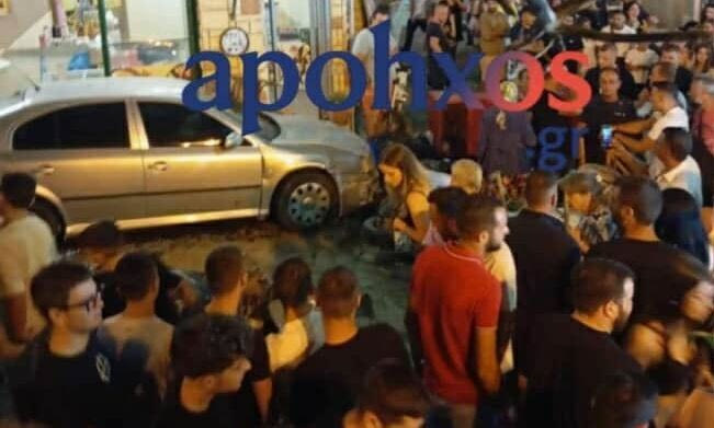 Παραλίγο τραγωδία στη Ζάκυνθο – Αυτοκίνητο έπεσε πάνω σε πιστούς