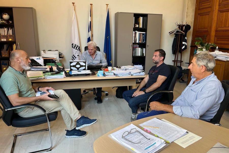 Επαφές Δημάρχου Ηρακλείου με εκπροσώπους φορέων της πόλης
