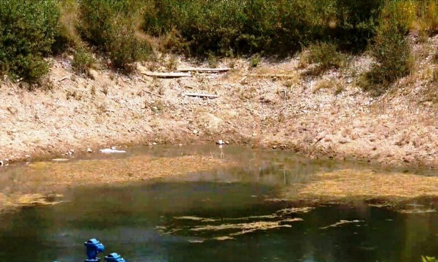 Καστοριά: «Θερίζει» η ξηρασία – Στέρεψε η κοίτη του Αλιάκμονα