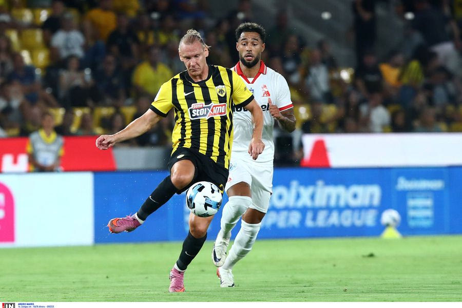 Super League: Εύκολο τρίποντο για την ΑΕΚ, 2-0 τον Πανσερραϊκό