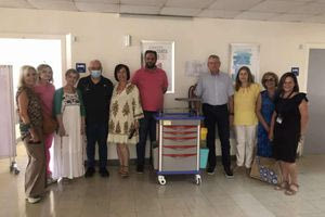 Μια συγκινητική δωρέα στην Ογκολογική Κλινική του ΠΑΓΝΗ