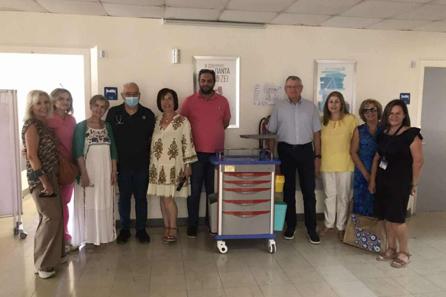 Μια συγκινητική δωρέα στην Ογκολογική Κλινική του ΠΑΓΝΗ