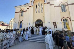Το Τυμπάκι γιόρτασε τον Πολιούχο του Άγιο Τίτο