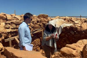 Επίσκεψη Κασσελάκη στον λόφο της Παπούρας